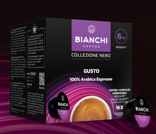 Bianchi Nero Gusto капсули 16 бр.